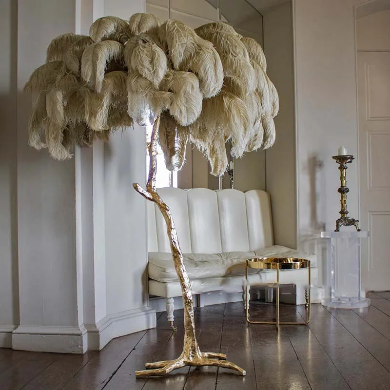 Cheap Decor Pink Large Ostrich Centerpiece Feather Bird Black  30-80cm White Ostrich Feathers For Festive