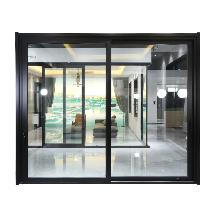 Hot Selling Sliding French Doors Modern Single Aluminium Sliding Door Lift Slide Door Glass Aluminum