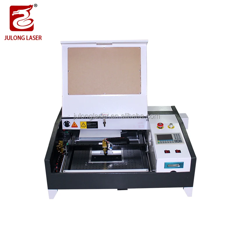 Small Desktop Ruida Laser Engraver Cutter Co2 Portable Engraving Machines 4040 40w 50w