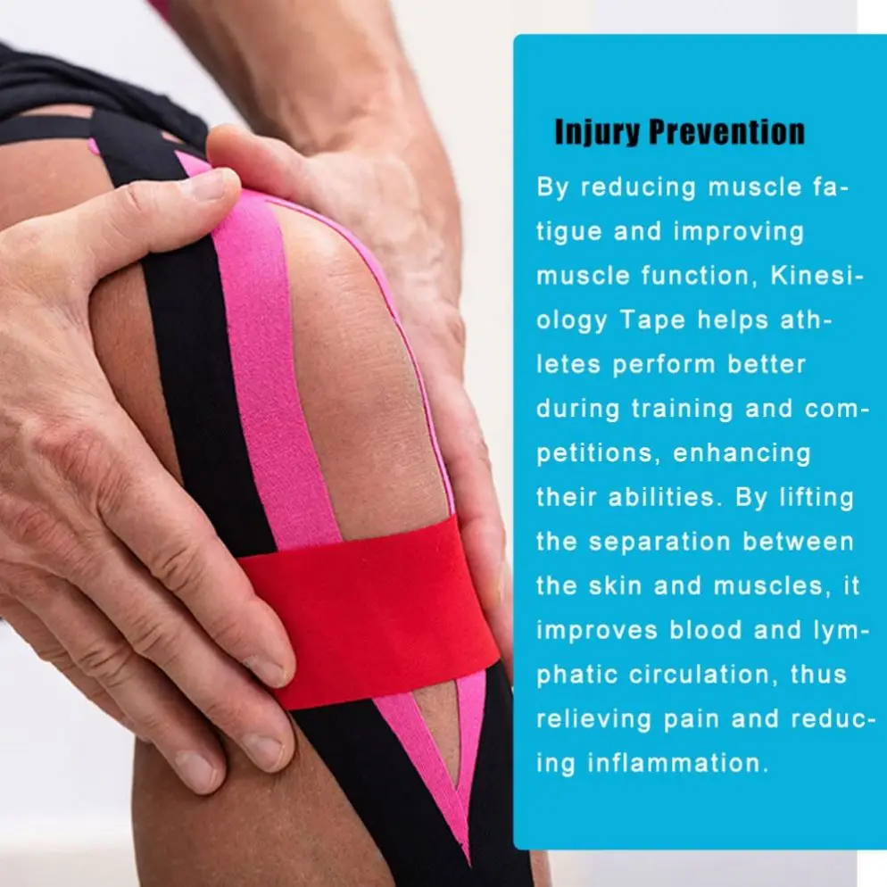 Baiyuheng High Quality Kinesiology Tape Brown Kinesiology Tape Sport WaterProof Tape