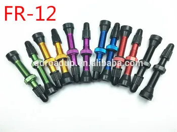 Schrader and Presto valve and Other Tubeless Bike Components