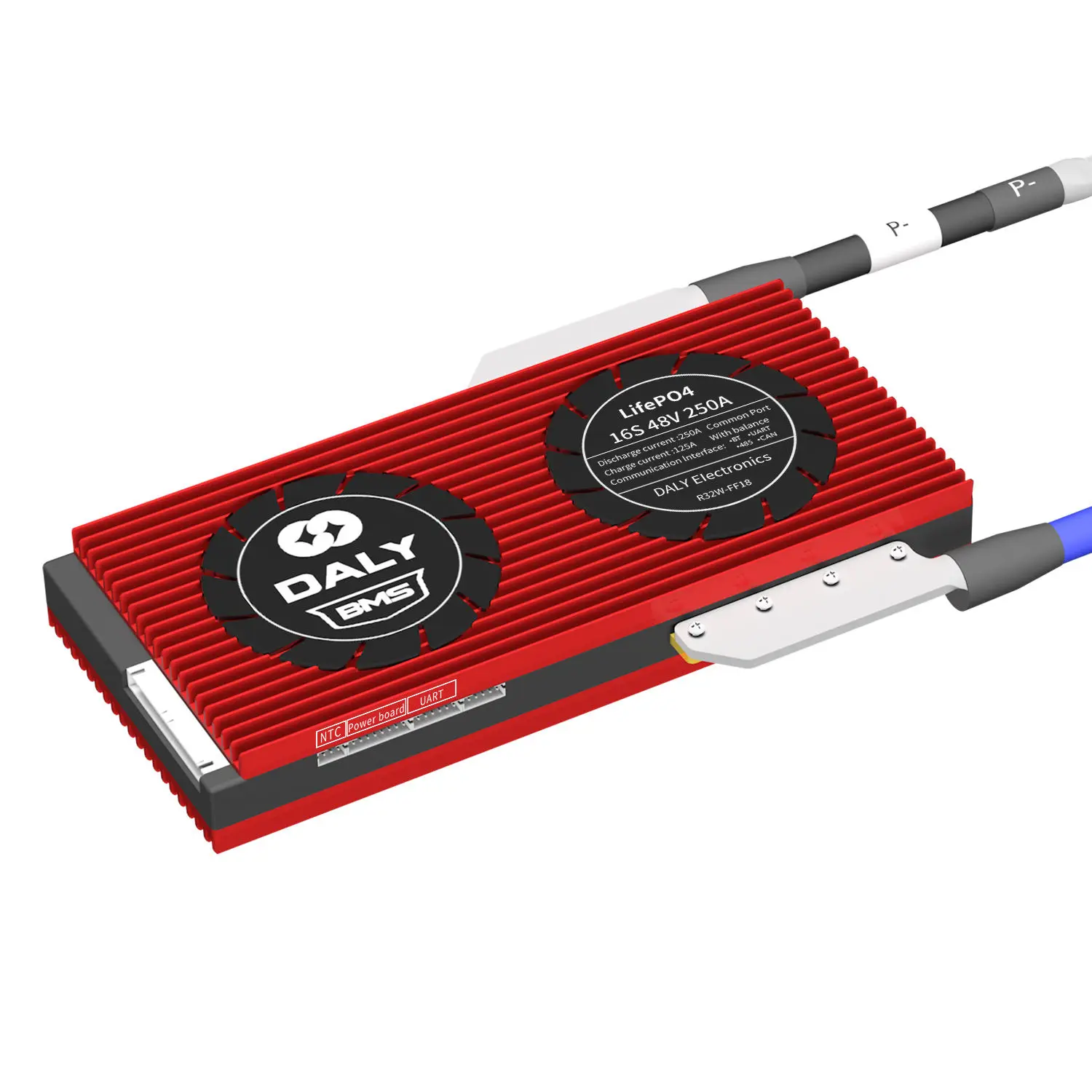 Smart BMS 16s 250a Active Balance Battery Management System Board Smart Daly Lifepo4 Bms