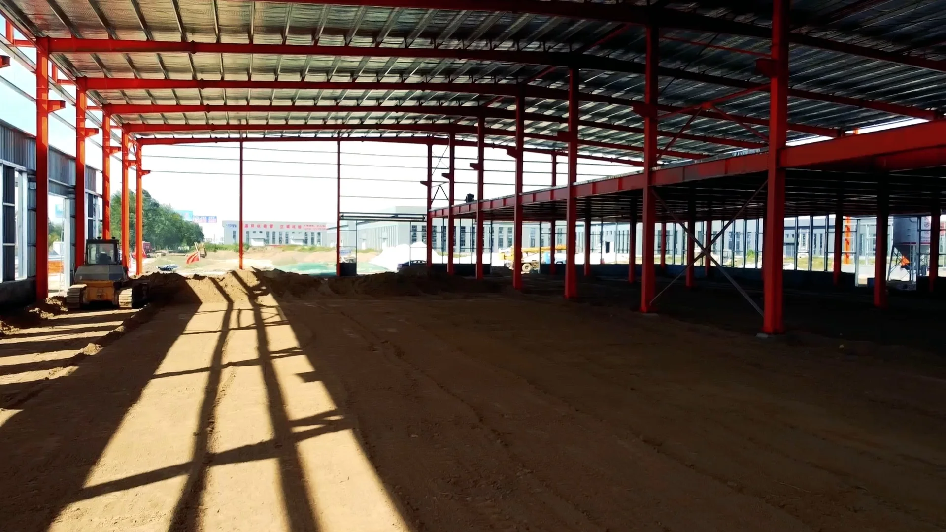 Customized Prefab Factory Work Shop Fast Installation Prefabricated Steel Structure Workshop