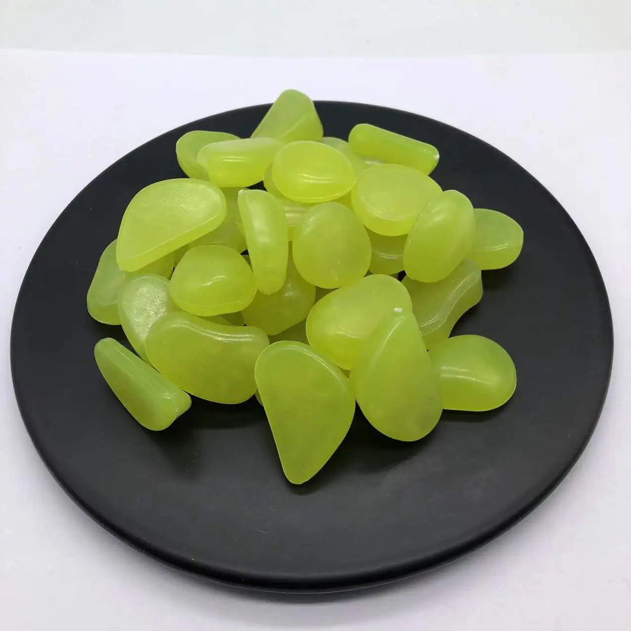 square office garden decoration fluorescence stones/Glowing stone/Luminous stone