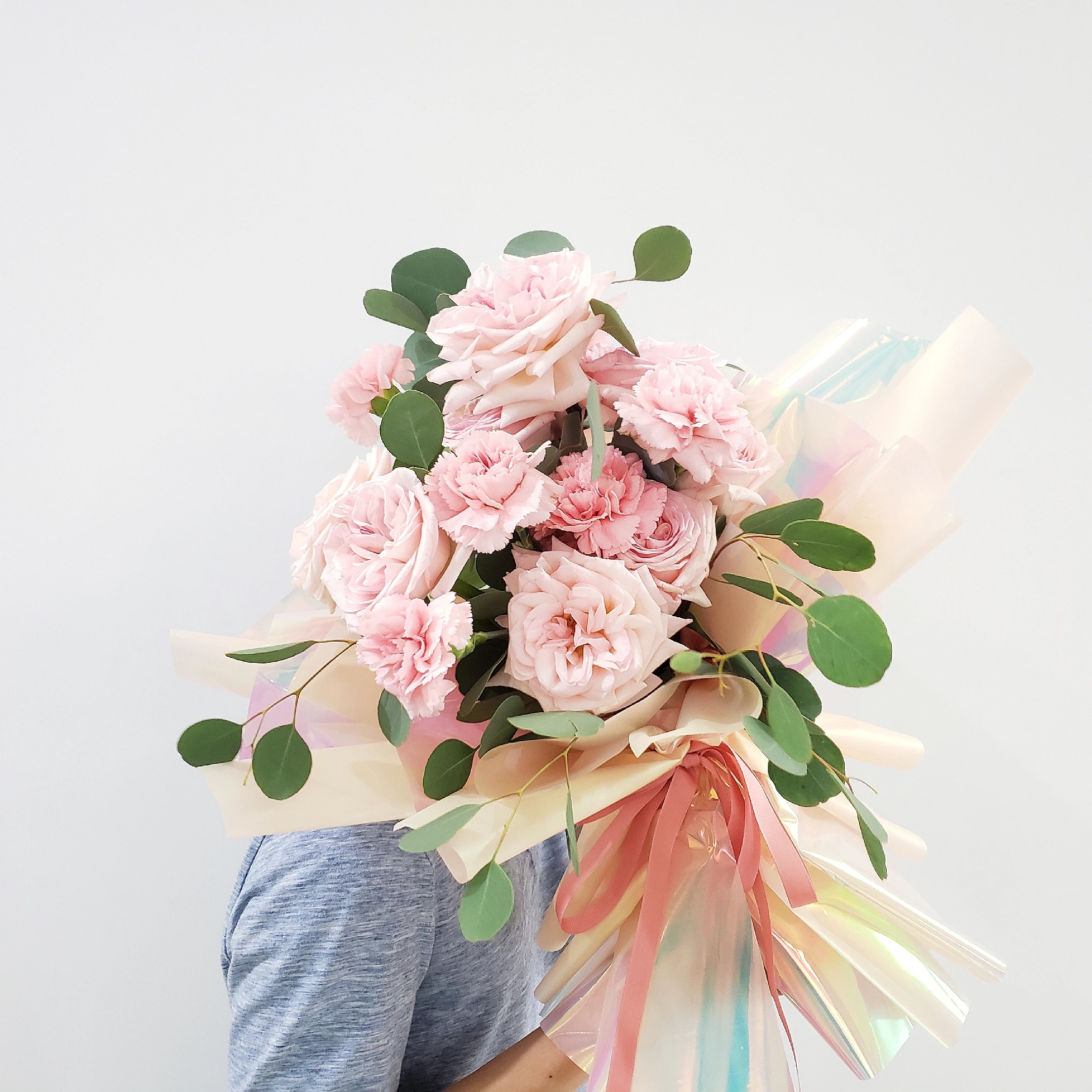 Florist Wrap Supplies Gorgeous Fresh Magic Colorful Gift Flower Bouquet Wrapping Paper