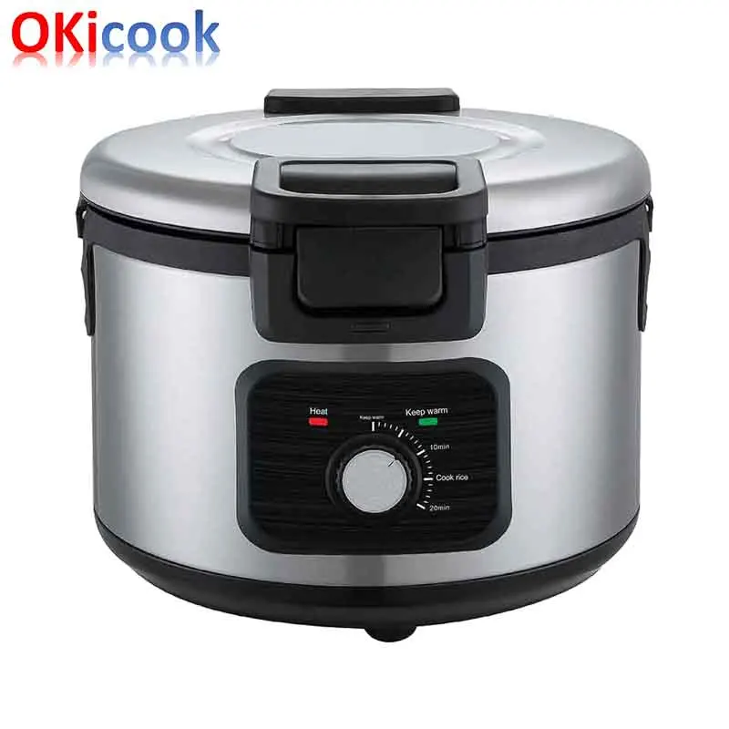 Okicook Smart большой емкости 16L Коммерческая рисоварка из нержавеющей стали промышленная Оптовая рисоварка