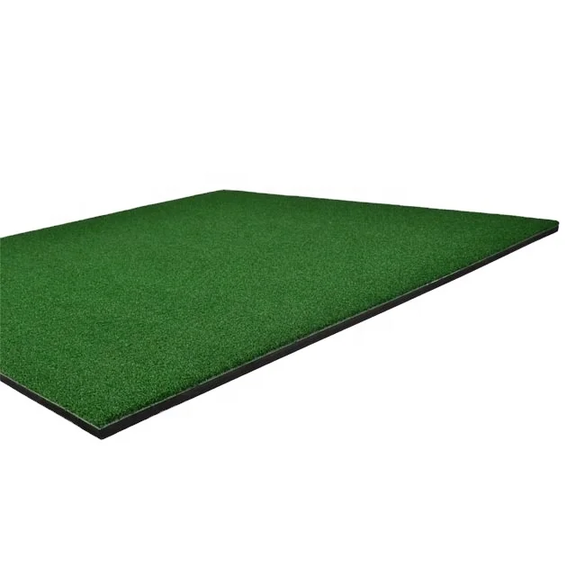 Wholesale Standard Nylon Turf Golf Range Mat Golf Hitting Mat for Golf Driving Range Backyard Screen Simulator