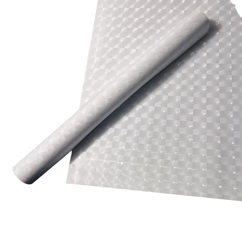 JUTU Factory Price Glossy 3D Cold Lamination Film For Printed Advertising Graphic Protection