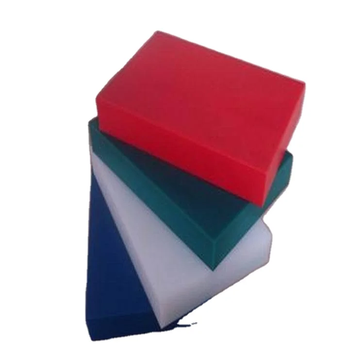 UPE500 UPE1000 Moulded presses UHMWPE plastic sheet pure white hdpe thermoplastic sheet