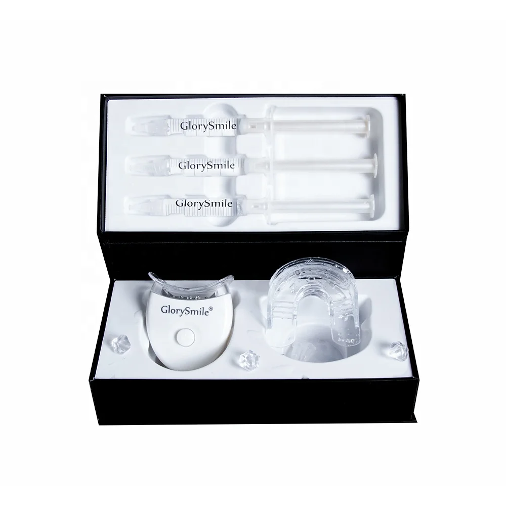 CE Approved Best Tooth Bleaching Whitening Gel Set Custom  Led Teeth Whitening Home Kit Private Logo