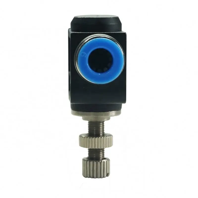 XMC Throttle Valve Air Pressure Flow Hand Valve Pneumatic Fittings Connector Pneumatic Components Rapid Push Pipe Fitting