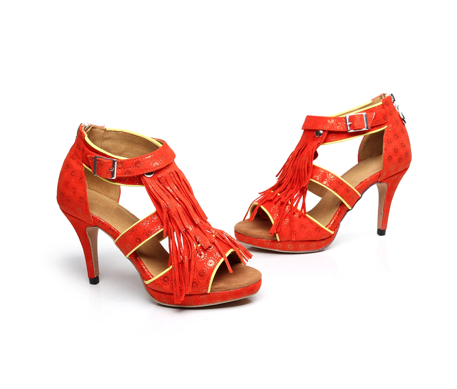 comfortable and fashional salsa shoes/China manufacturer tango shoes Ladies Latin dance shoes