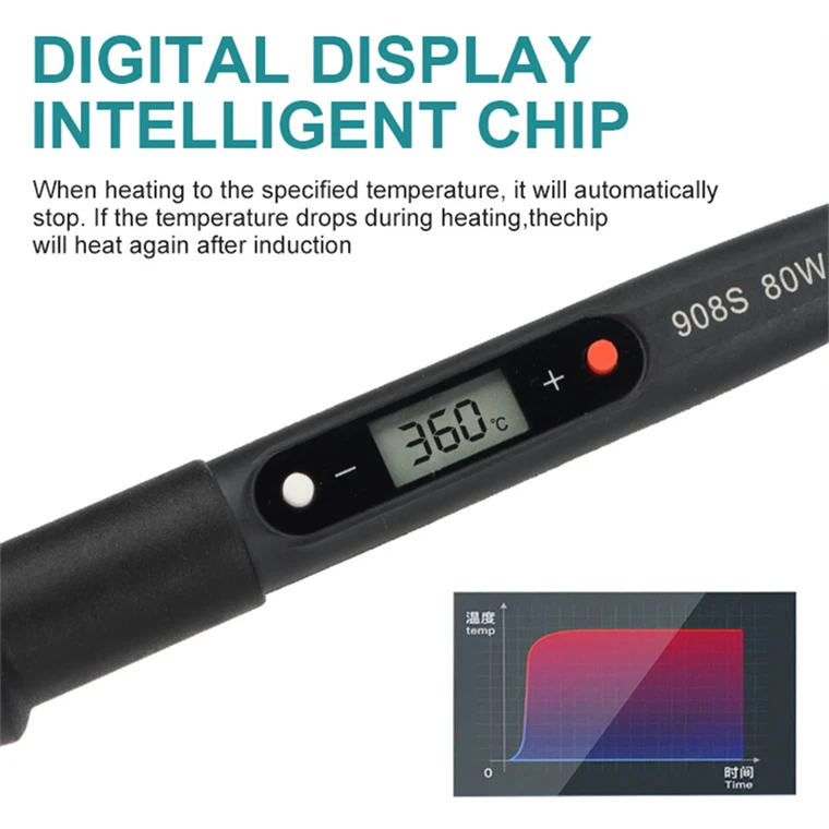 good quality High power digital soldering iron 180-500 Temperature range Electric Soldering Irons soldering Irons