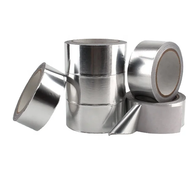 Aluminum Foil Tape High -Sticky Thermal Unlined Paper Aluminum Foil Waterproof Tape Wire Harness Bundling Accessory