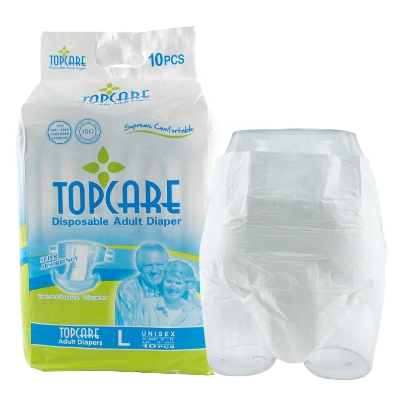 Premium Quality Disposable Manufacturer Super Thick Pampering Medical Elderly Adult Diaper In Bulk