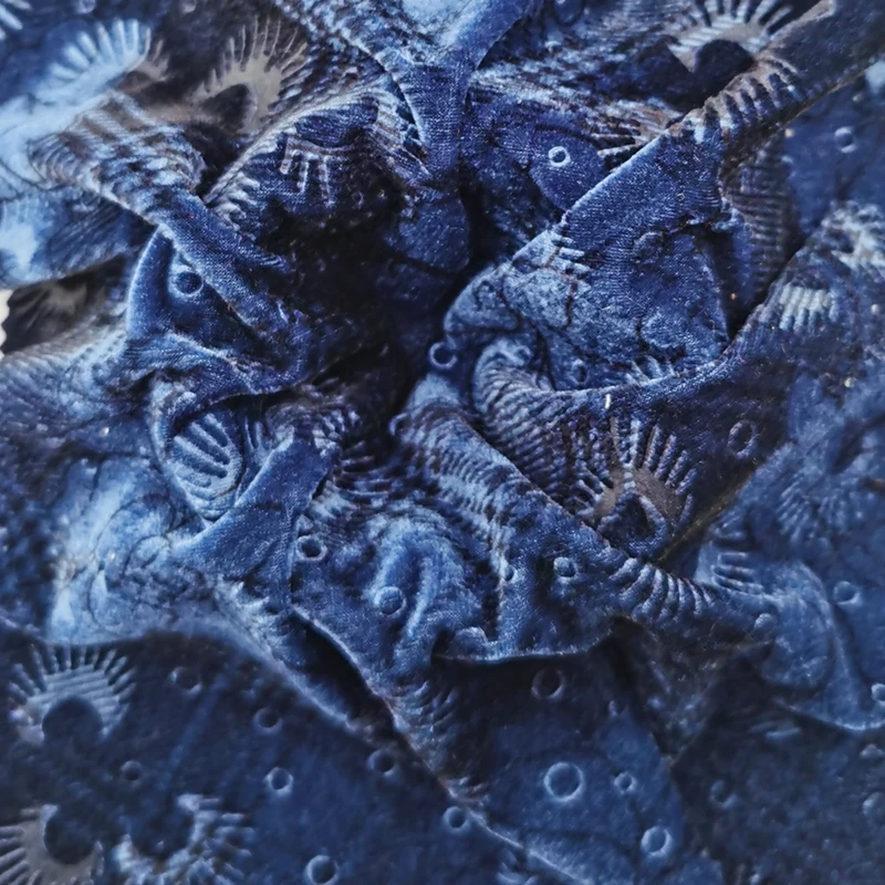 Kaiming Factory Whole Swan Caving Design Purple color 100 polyester super soft velvet fabric for Home textiles