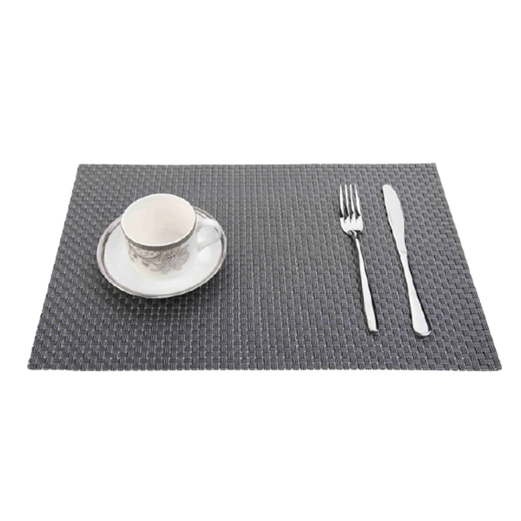 Table Mats Woven Placemats Rectangular Placemat Pvc Plastic