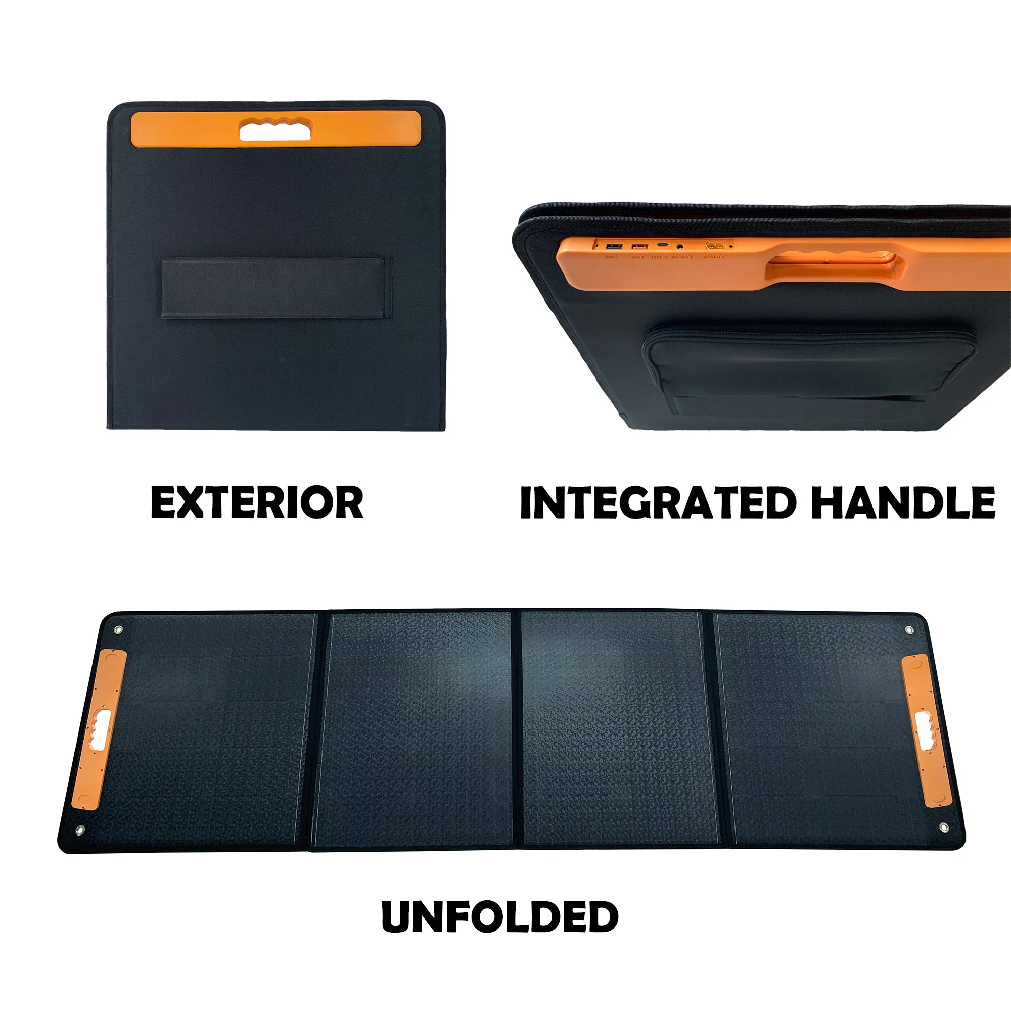 Factory direct sale 100W small portable solar panel