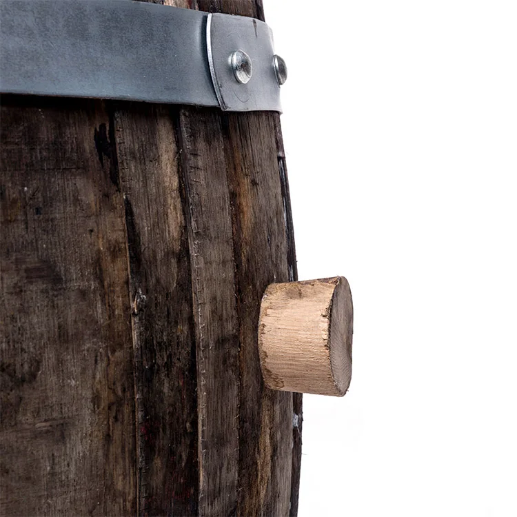 53 Gallon / 200L empty oak bourbon barrels are perfect for craft beer or bourbon distillers.