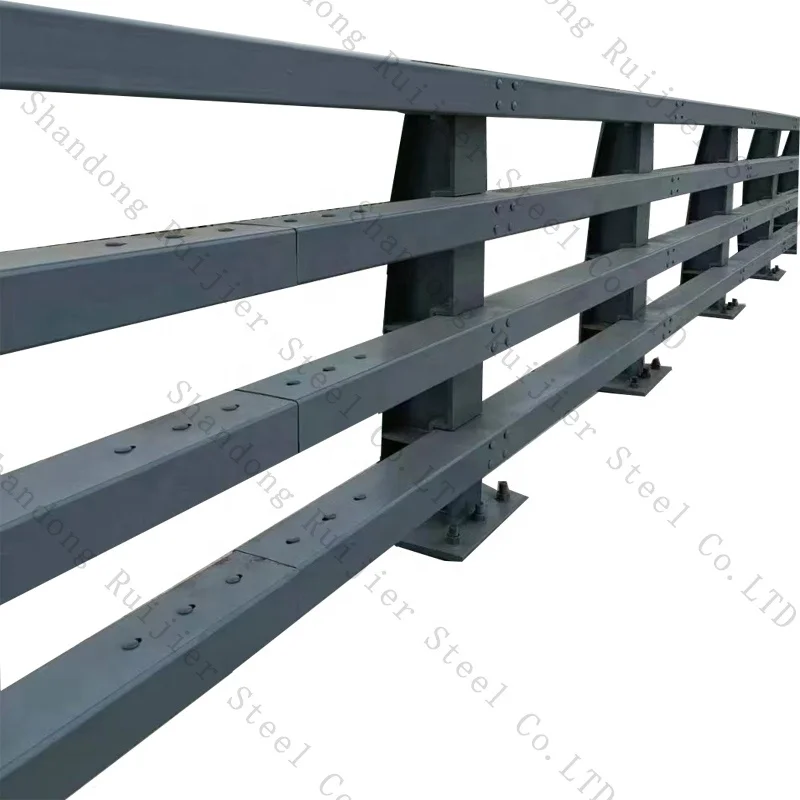 Welded Road and river landscape bridge guardrails safety isolation protective railings bridge and river guardrails