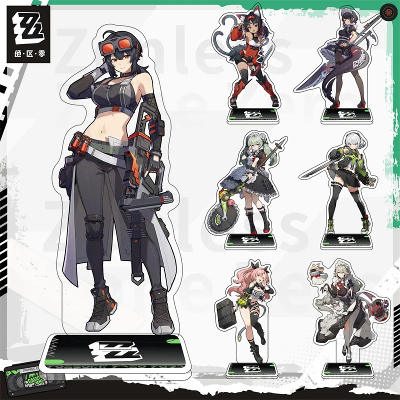 14designs Anime  Zenless Zone Zero  Stand Model Collections Stand Figure,Table Decoration  Zenless Zone Zero Acrylic Standees