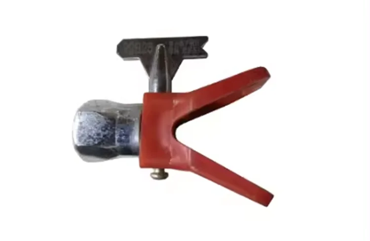 Pneumatic Cylindrical rotary nozzle Alloy spray tip with guard