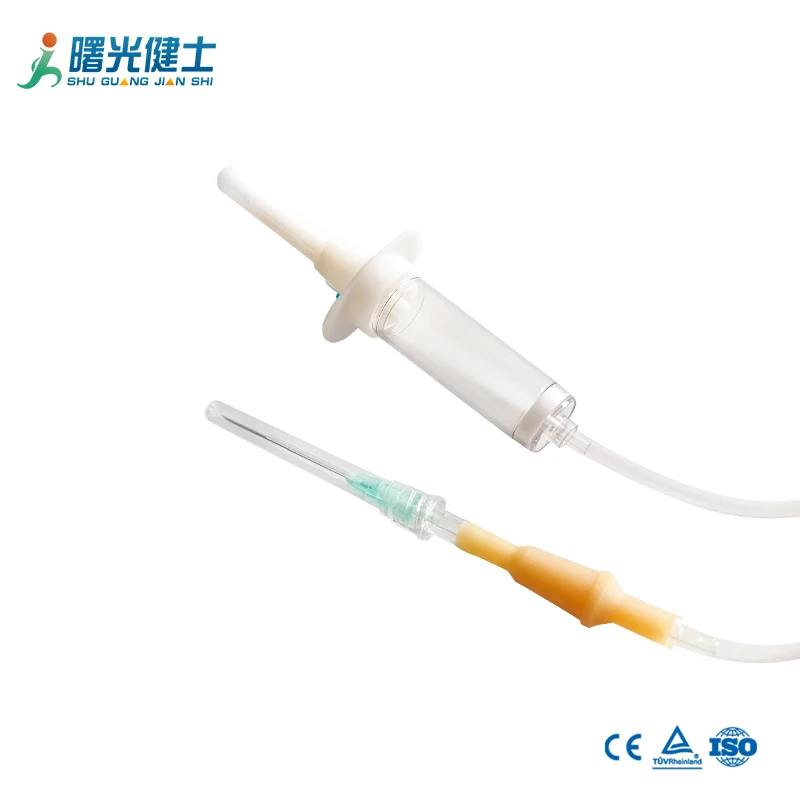 Медицинское оборудование для инфузии 20 капель инфузионный набор для введения гравитации инфузионный набор для внутривенного введения