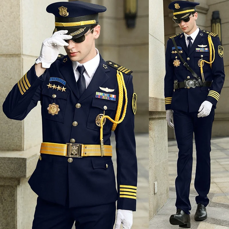 High Quality Security Jacket Officer Uniform Security Guard Uniforms for Sale