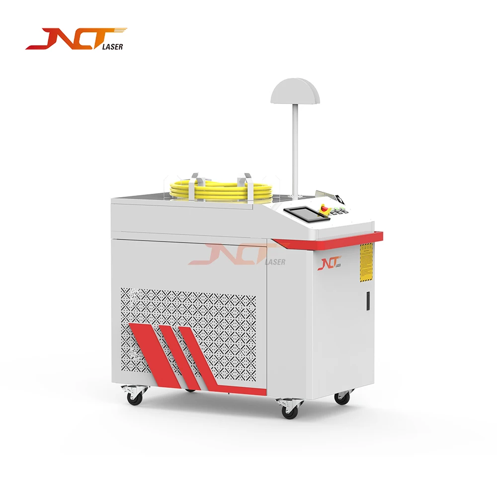 Easy operation 300mm CW laser cleaning machine 3000W for wood stone paint rust oil stain removal fiber laser handheld cleaner