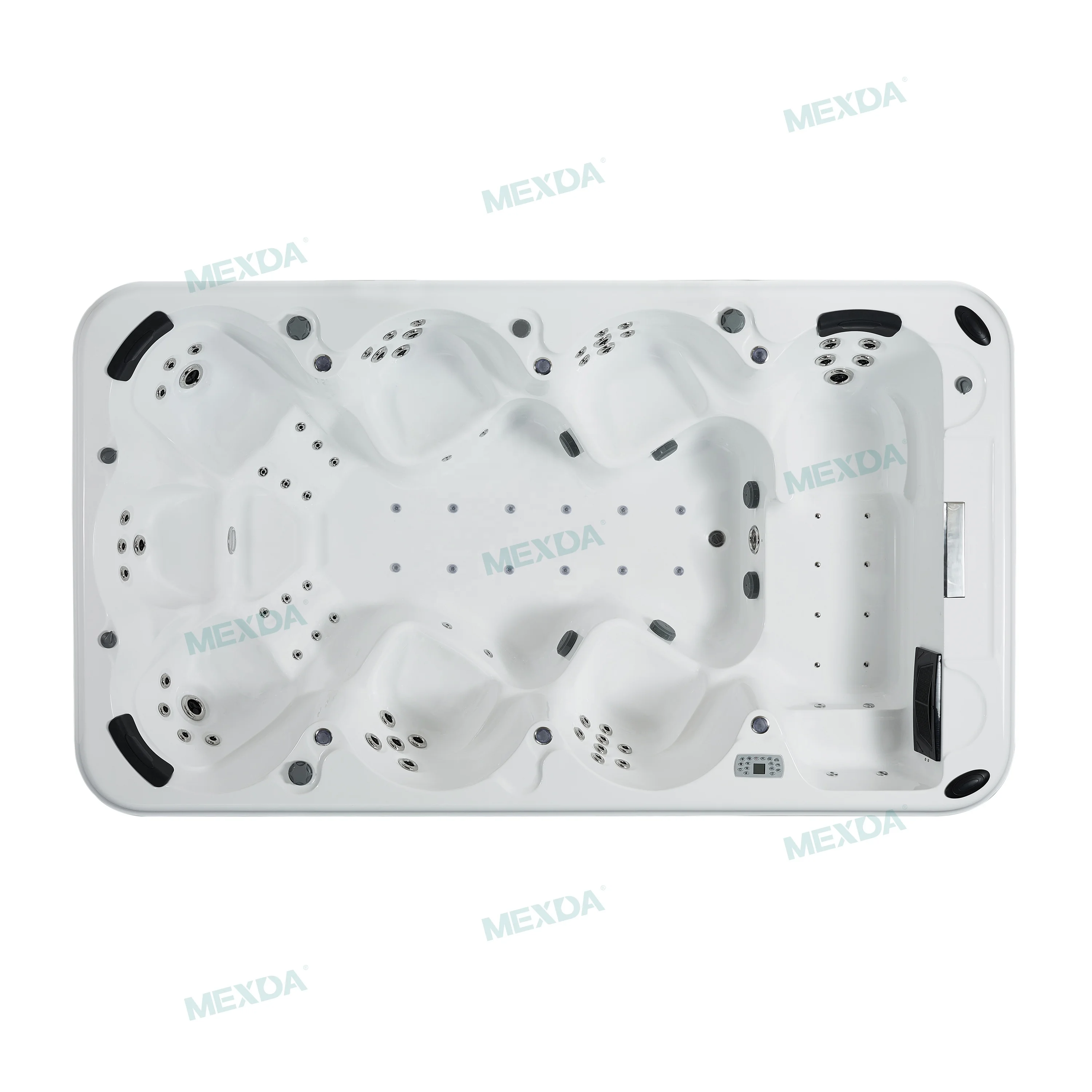 8 persons massage outdoor swim spa with pop-up TV WS-S04X