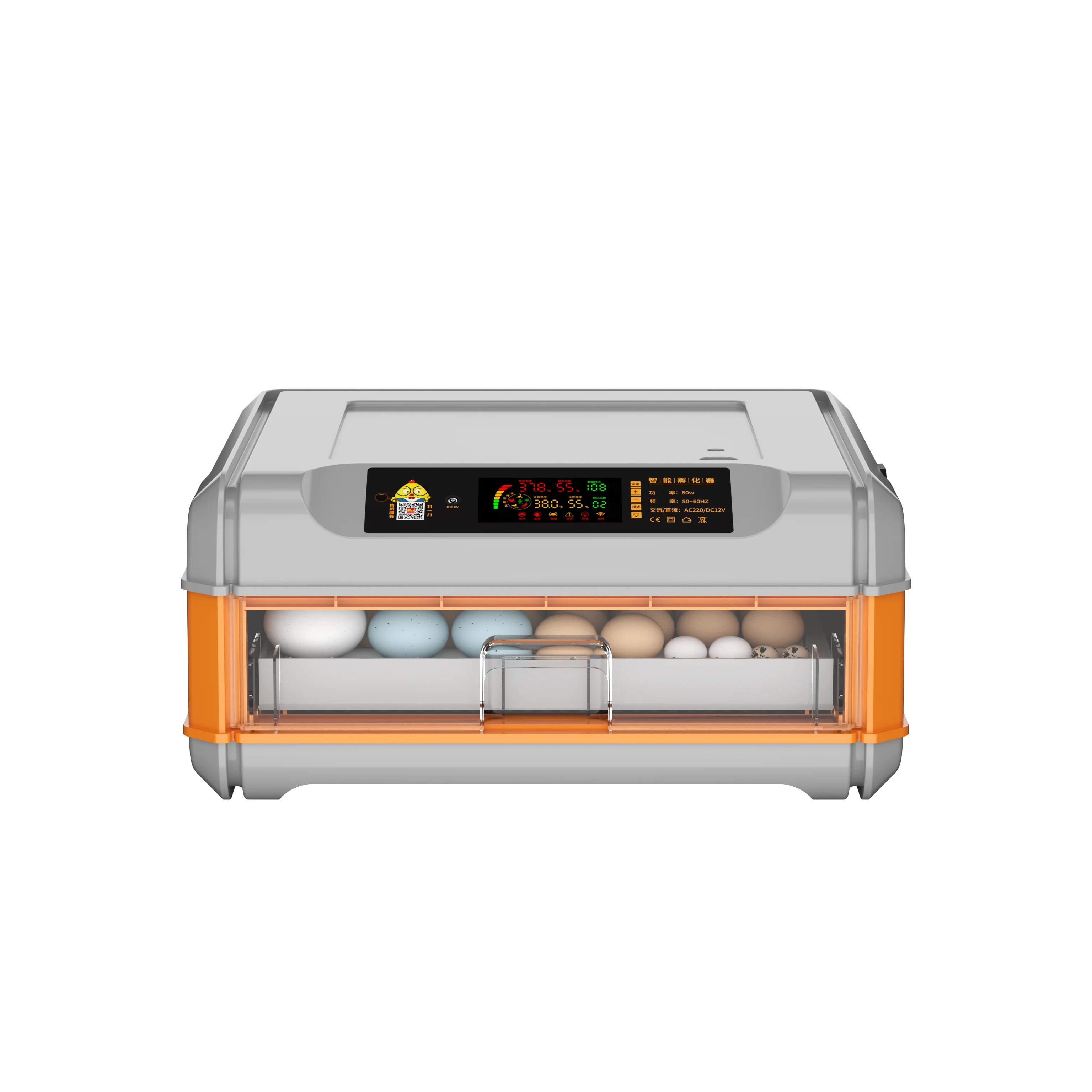 Fully Automatic 64 Chicken Eggs Capacity Poultry Eggs Incubator In Dubai