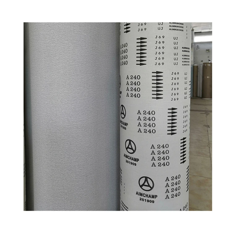 Aimchamp J69 2021 The Latest Products Abrasive Cloth Jumbo Roll