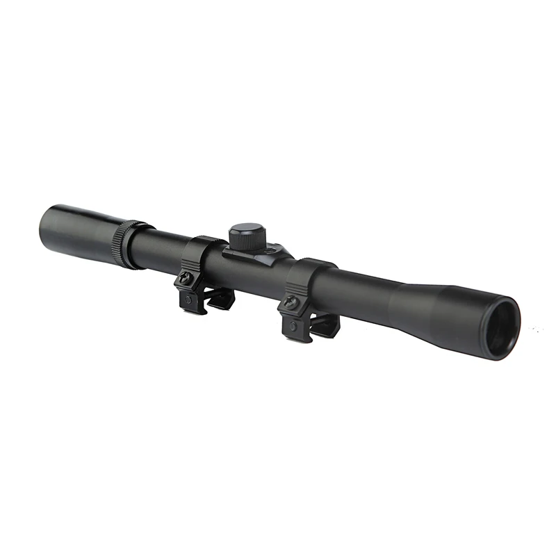 China Manufacturer sight Hunting scope 4X20 Long viewfinder  Optics Scope with 11mm  Mounts