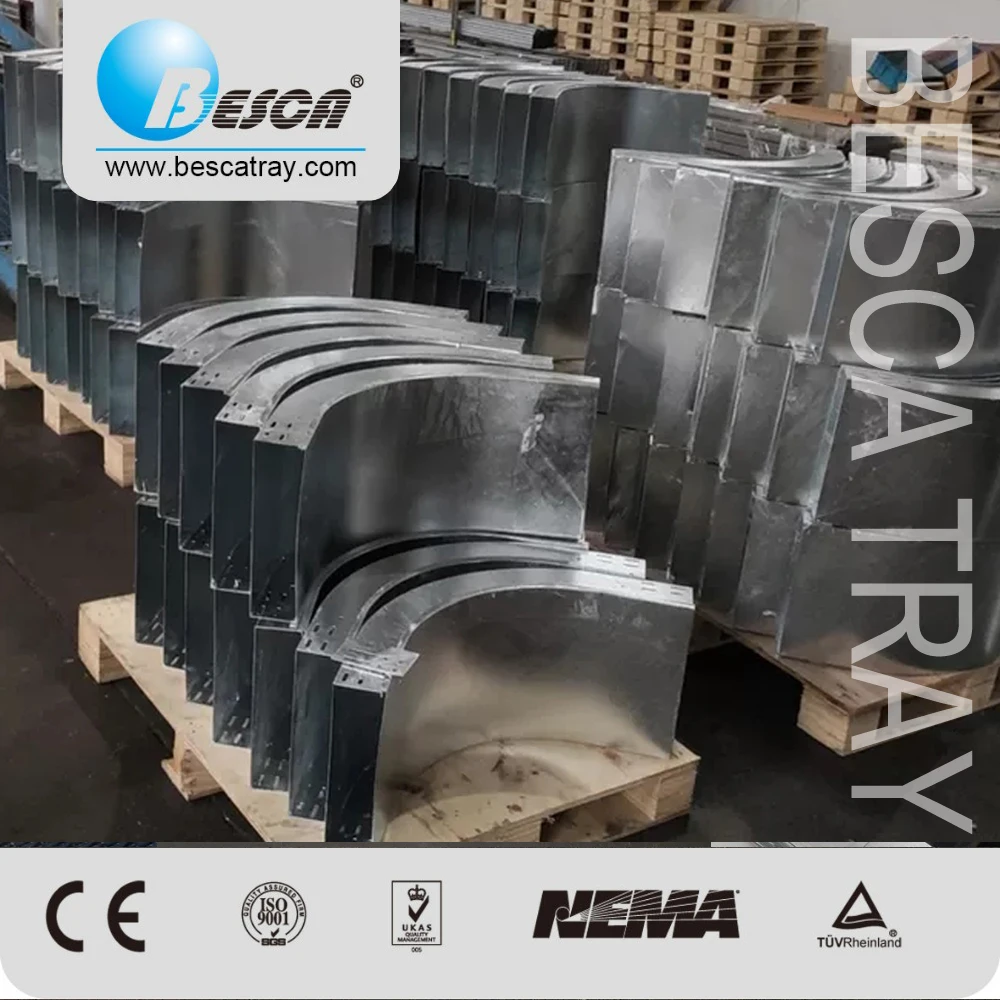 Besca Hot Dipped Galvanized Cable Trunking For Cable Support System