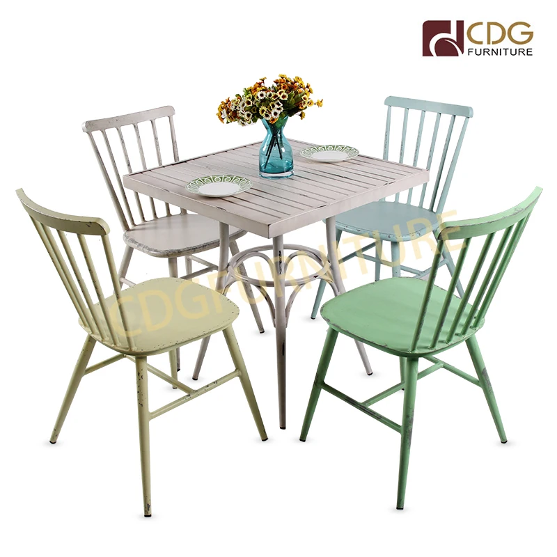 
Wholesale Wedding Hot Sale Comfort Dining Furniture Outdoor French Style Dining Set Egg Chair 