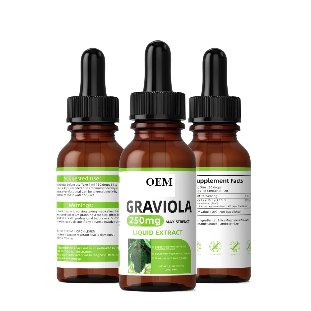 Organic Graviola Oil Soursop Oil Guanabana Oil Annona Muricata Wholesale Bulk Price