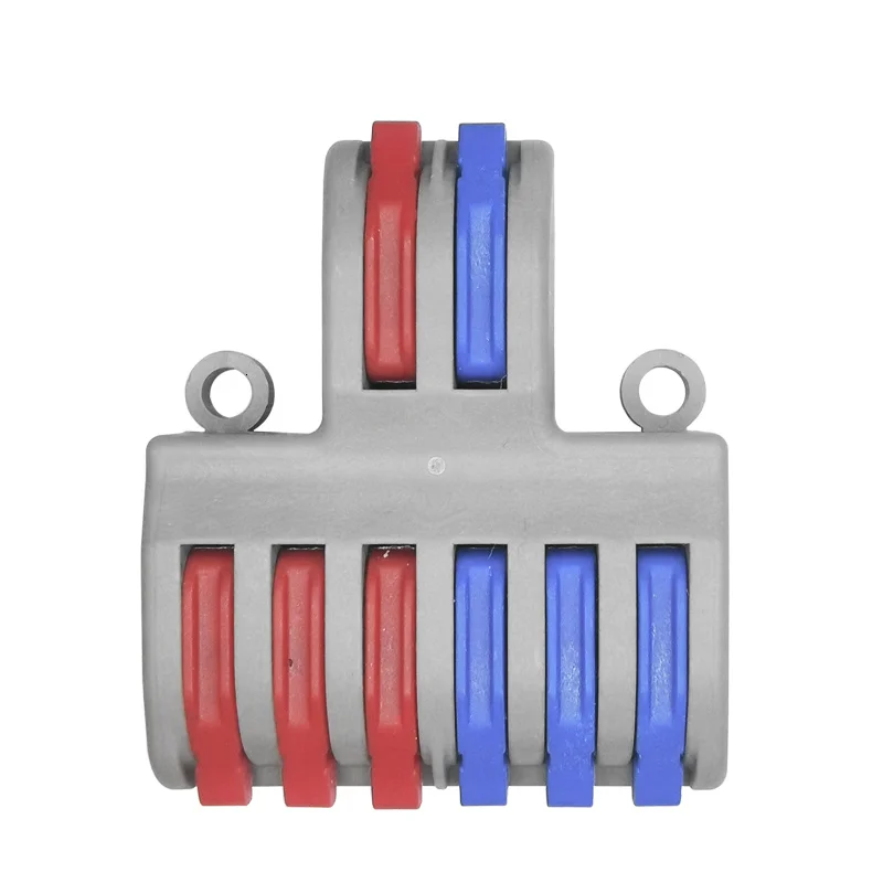 Wire Tube Lamp Connector and Home Improvement Artifact SPL-62 42 Two-in-six-out Quick Terminal Block DIY Kit