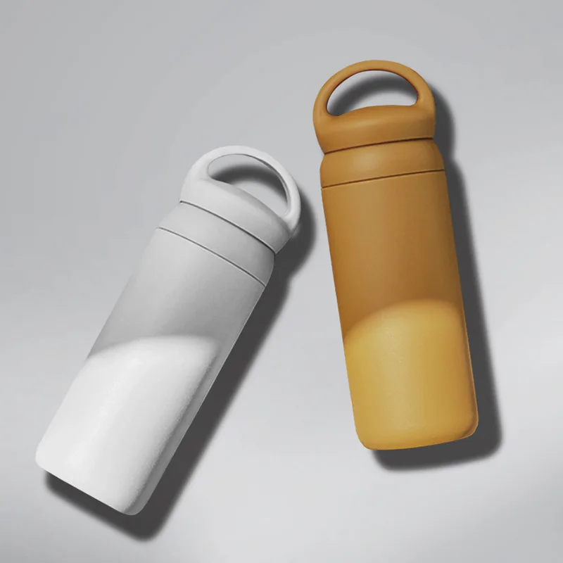 Японский термос из нержавеющей стали сопровождающие портативные кофейные чашки