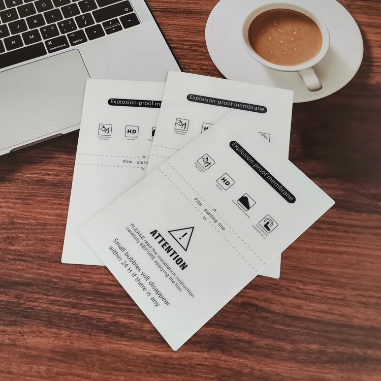 0.285mm Explosion-proof Mobile Phone Film vidrio templado movil laminas lensun Transparent Sheet Skin Liquid  Screen Protector