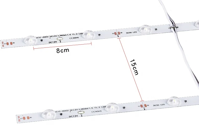 High Quality advertising lighting box 12volt SMD 2835/3030 led backlight strip