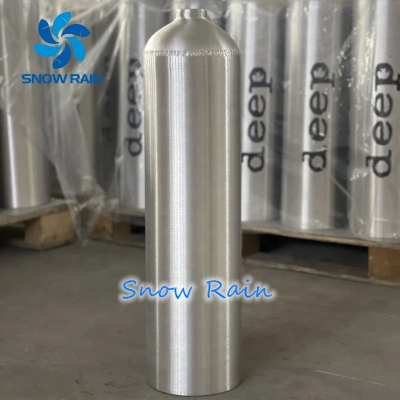 Lung Tank Diving Factory Sale DOT Diving Tank 12L OEM CE Certified ISO Steel Diving Cylinder