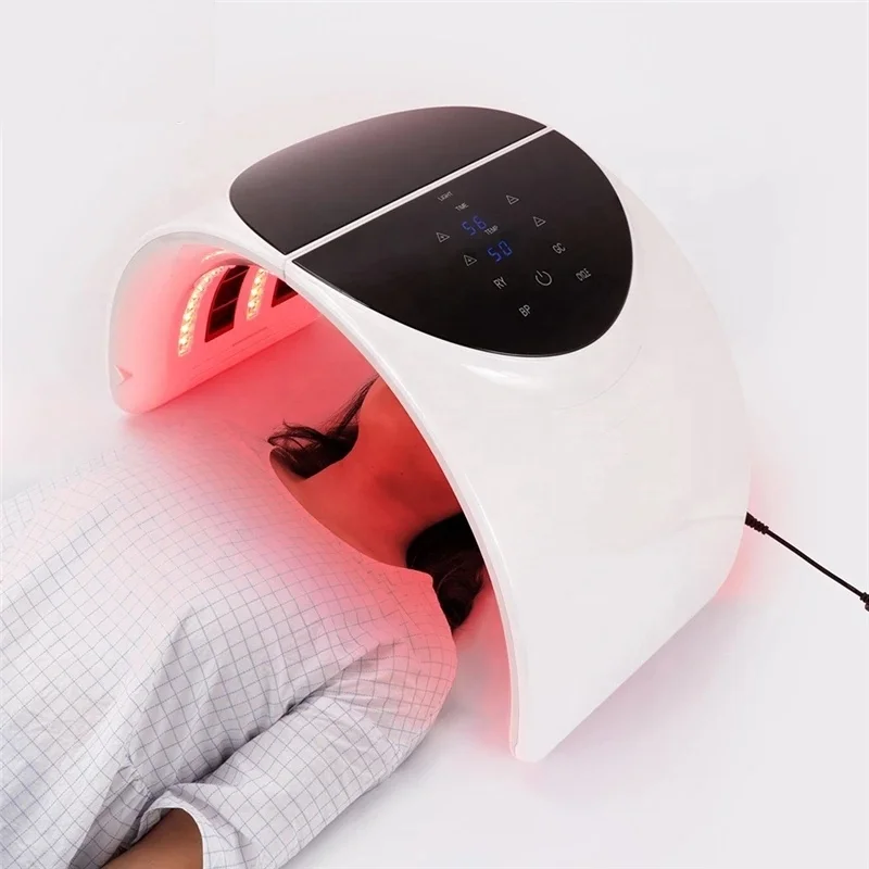2023 PDT Machine 7 Color Face LED Light Therapy Acne Treatment Skin Rejuvenation