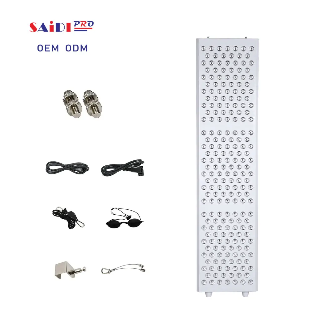 1000W RED Near Infrared Light Therapy Face Body Led Light Therapy Lamp 660nm 850nm Full Body Photodynamic Therapy