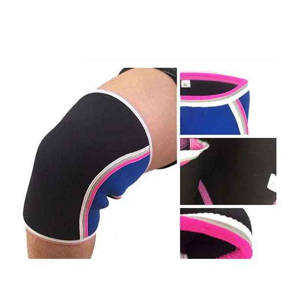 Customized weight lifting premium compression knee sleeve