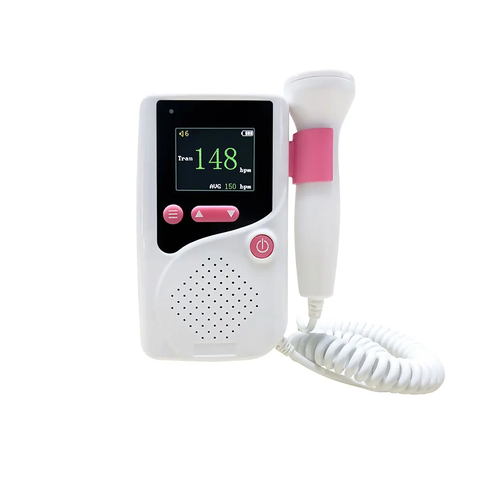 Hot Factory Baby Heart Doppler Factory Wholesale Cheap Fetal Doppler Portable Fetal Doppler Heart Monitor