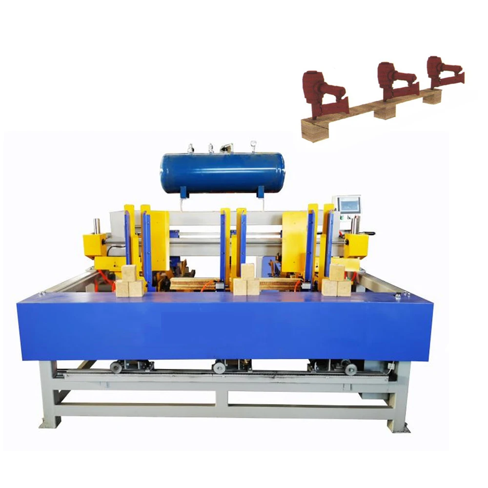 Block Pallet Nailing Machine