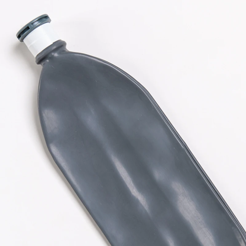 High Quality Hospital Supply Black latex rebreathing bag anesthesia breathing bag