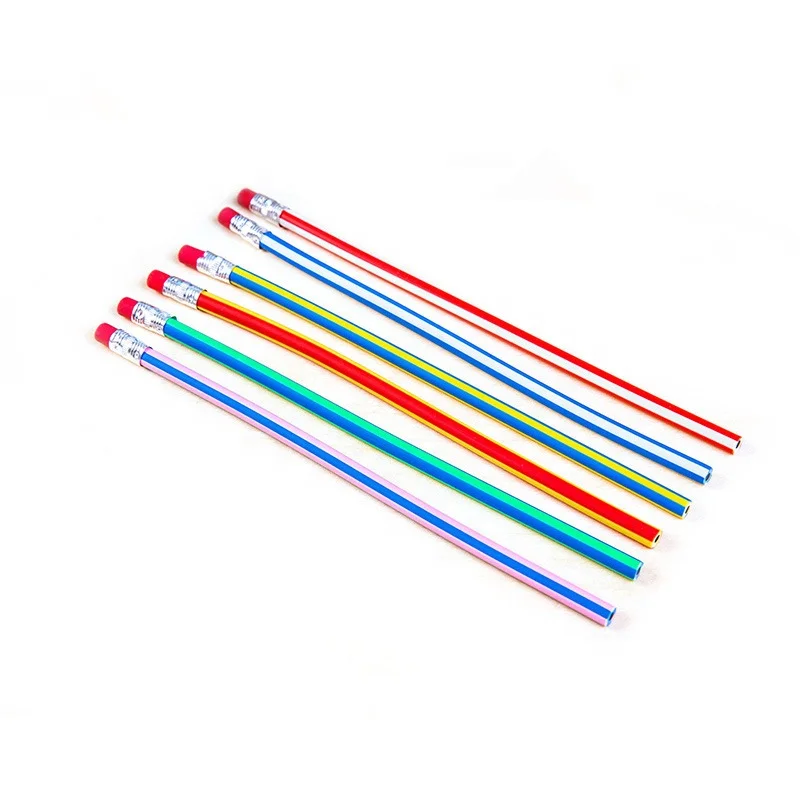 Creative Wholesale Bendable Soft Stretch Pencil For Children Hb Pencil
