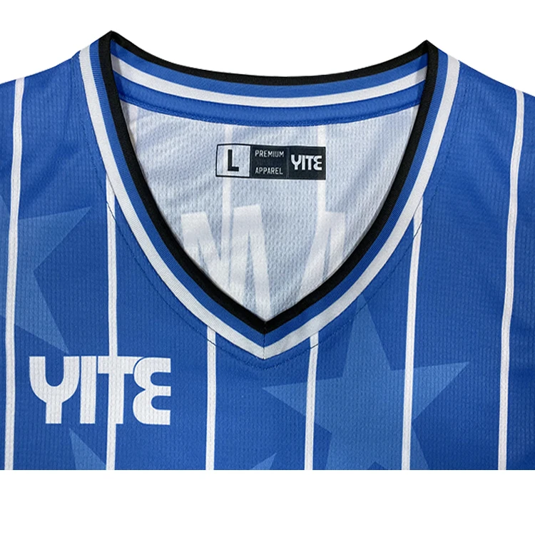 Wholesale Custom Kid Basketball Jerseys Sublimation Printed Reversible Mesh basketball jersey kit