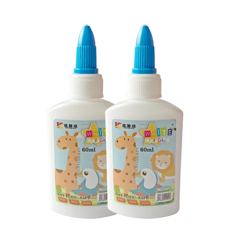 
Hot Selling 60ml Pva Washable White glue Office School Home White Craft Glue 